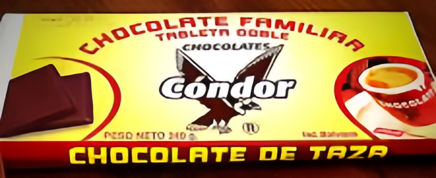Empaque histórico de Chocolate de Taza Condor